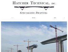 Tablet Screenshot of hatchertechnical.com